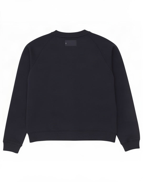 Jack Wills Womens Sweatshirt Jumper UK 14 Large Navy Blue Cotton