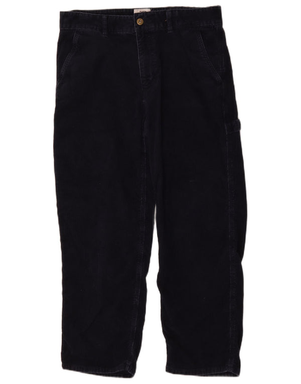 The North Face lige fløjlsbukser til kvinder US 12 Large W32 L26 Navy B