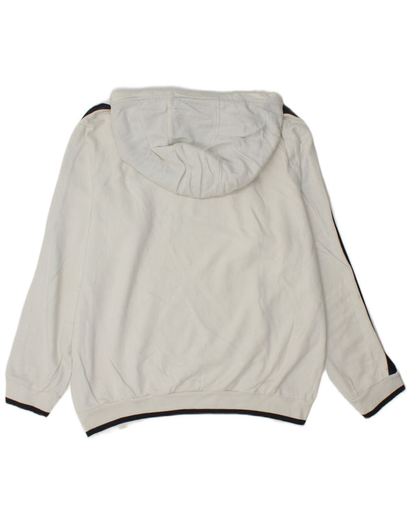 Champion Herre grafisk hættetrøje Jumper XL Hvid Colourblock Bomuld