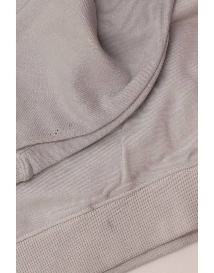 CALVIN KLEIN JEANS Grafisk sweatshirt til mænd, lille grå bomuld