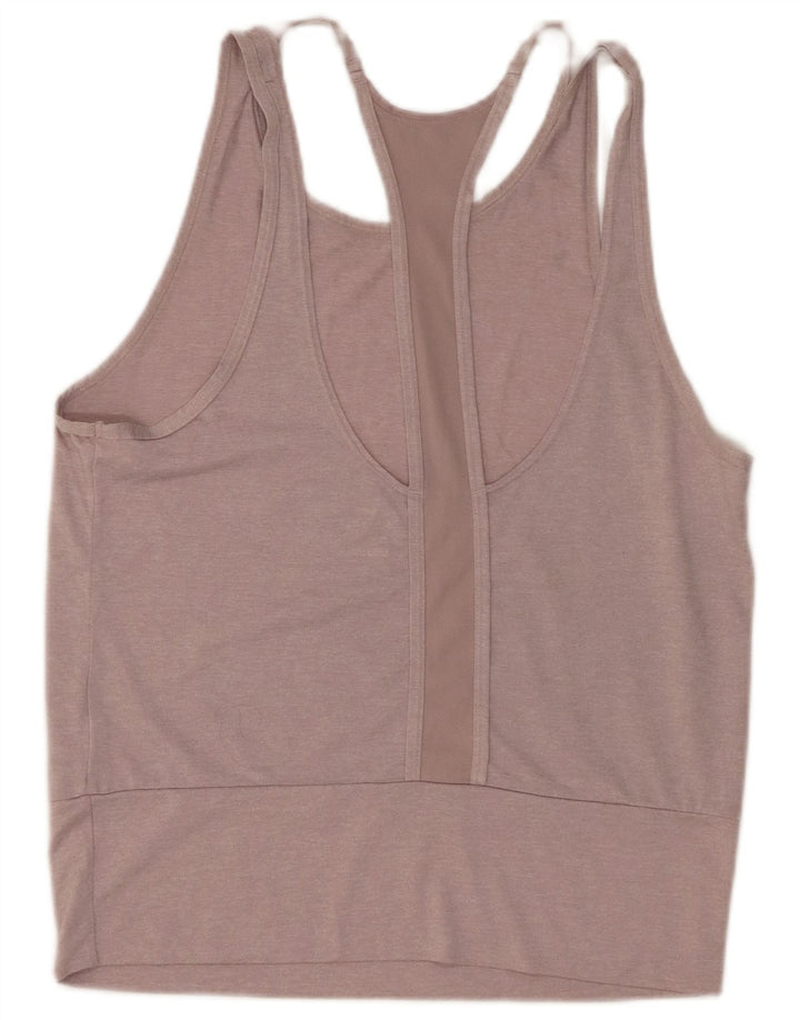 Nike Dame Dri Fit Vest Top UK 12 Medium Pink