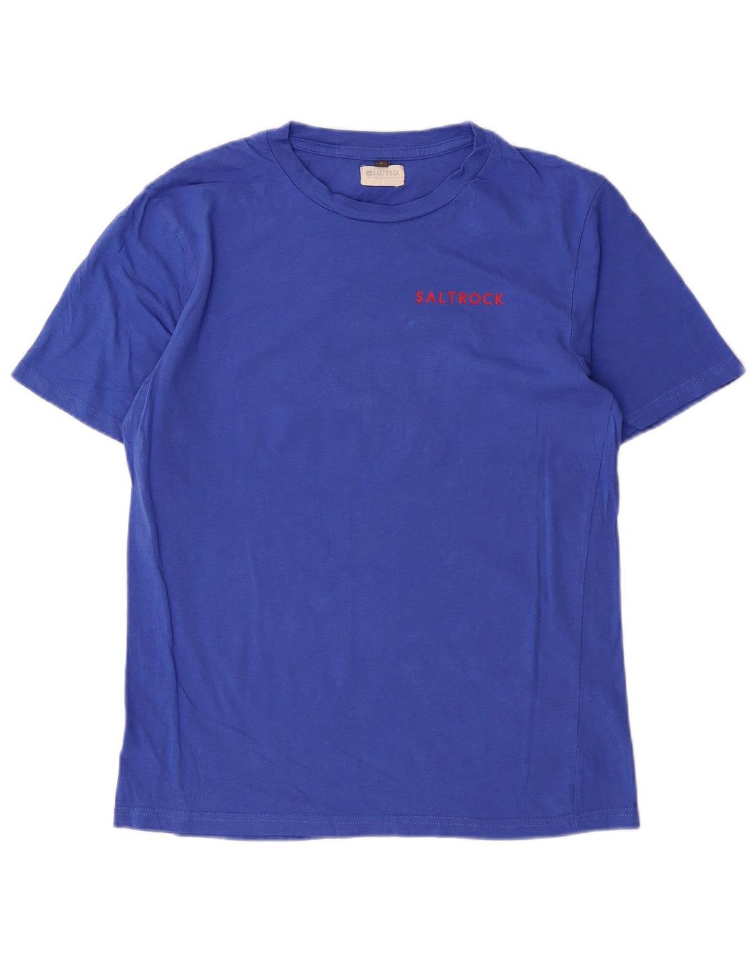 Saltrock Herre T-Shirt Top Stor Blå Bomuld
