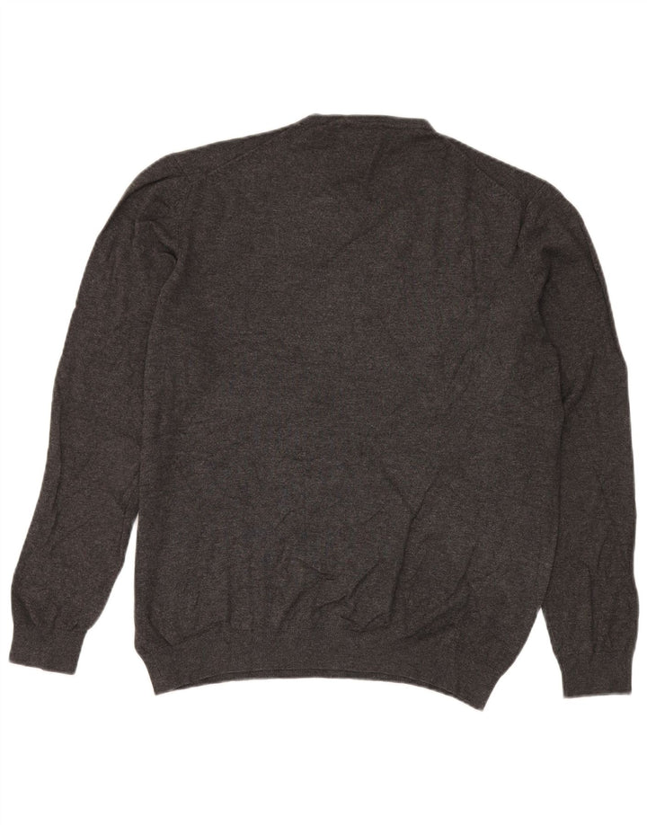 Zara Herre V-hals sweater Stor Grå