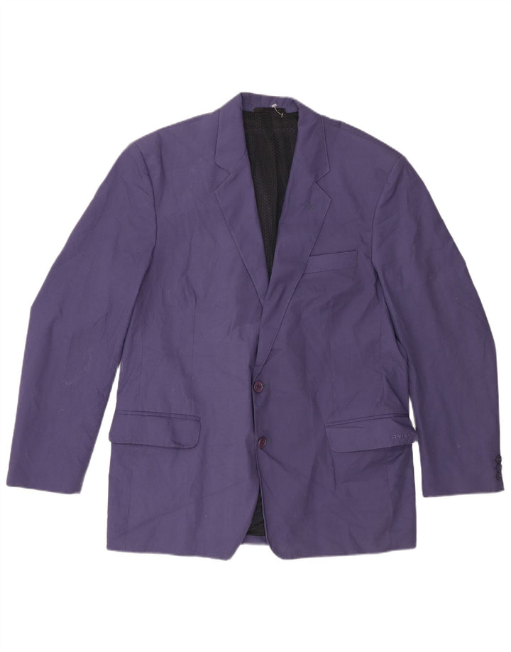 Rohan Herre 2-knaps blazerjakke UK 40 Stor marineblå polyester