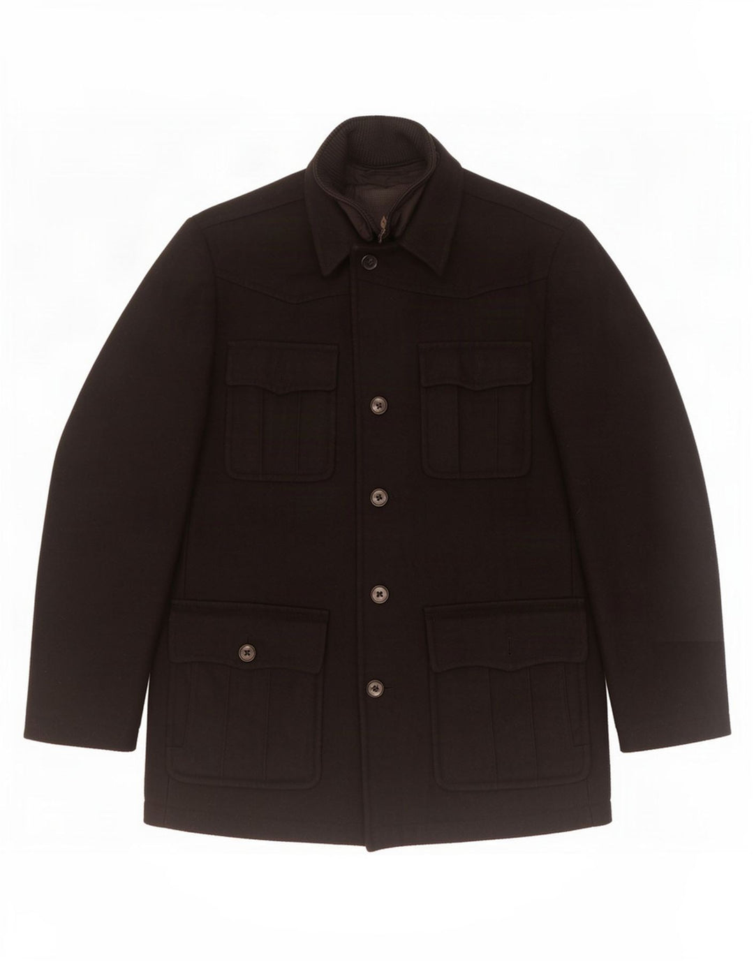 S.Oliver Herre Utility Jacket UK 42 XL Sort Uld