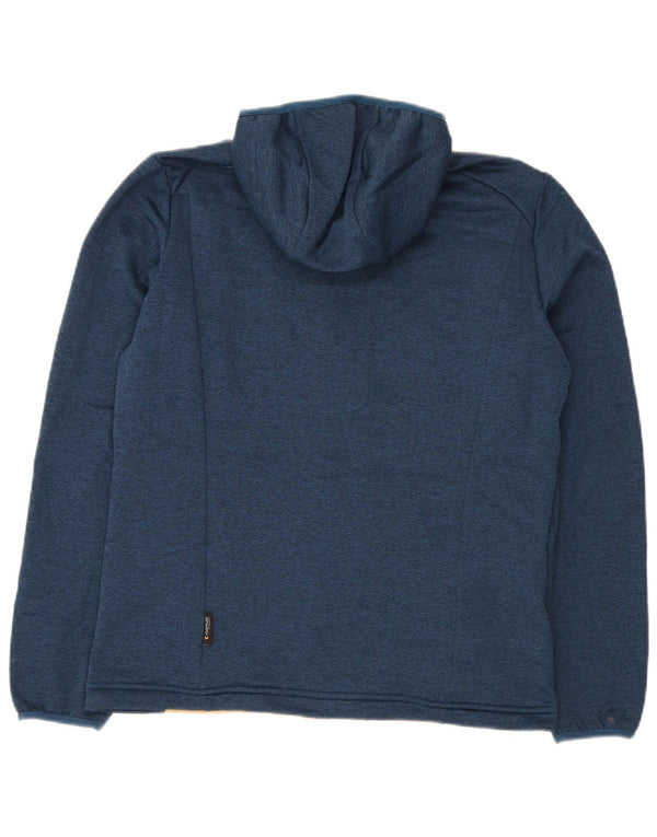 Jack Wolfskin Herre Bomber Jacket UK 36/38 Medium Yellow Polyester