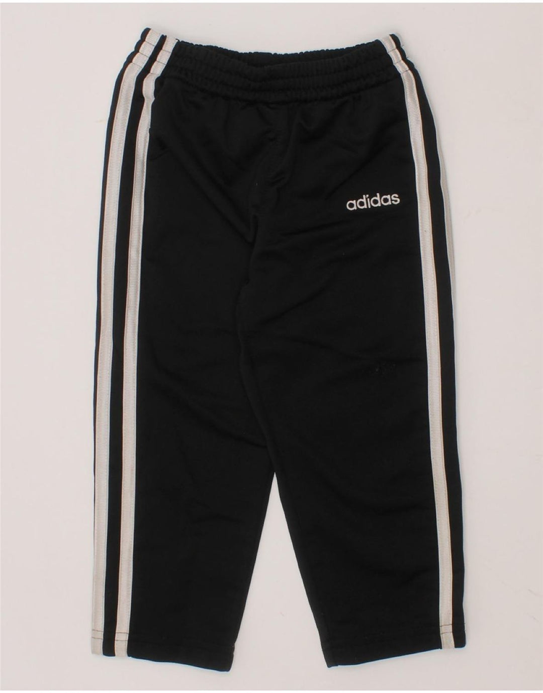 ADIDAS Baby Boys Graphic Tracksuit Trousers 18-24 Months  Black Polyester Vintage Adidas and Second-Hand Adidas from Messina Hembry 