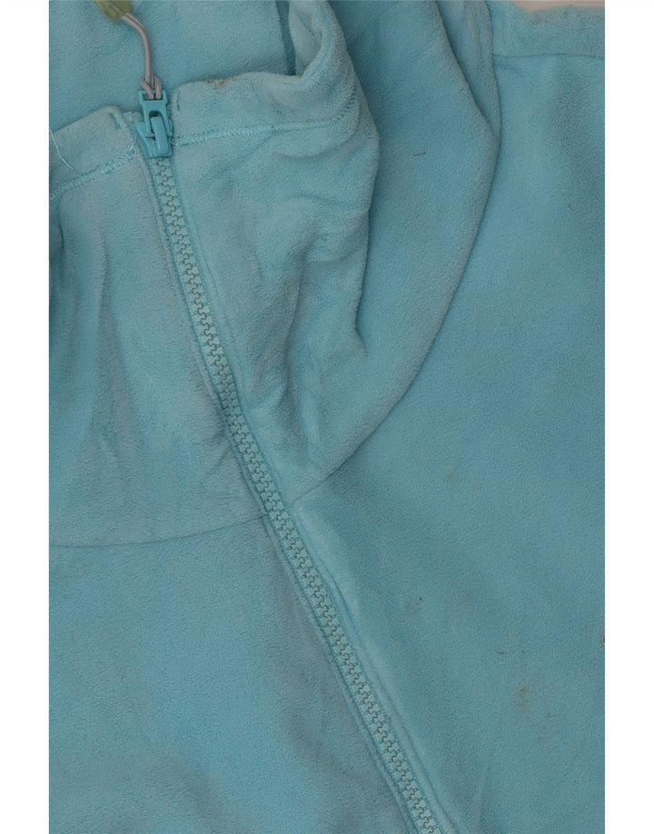 Adidas Dame Fleecejakke UK 18 XL Blå Polyester