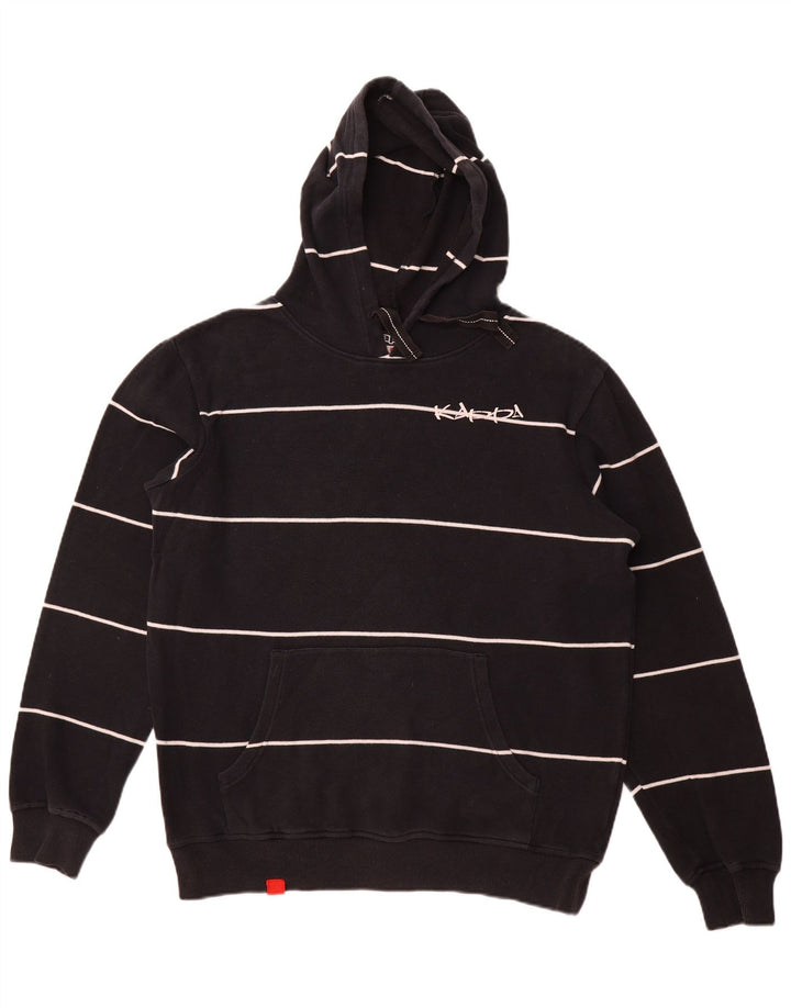 KAPPA Hættetrøje til mænd Stor marineblå stribet bomuld