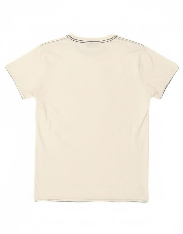 North Sails Drenge Grafisk T-Shirt Top 15-16 År Off White Plettet