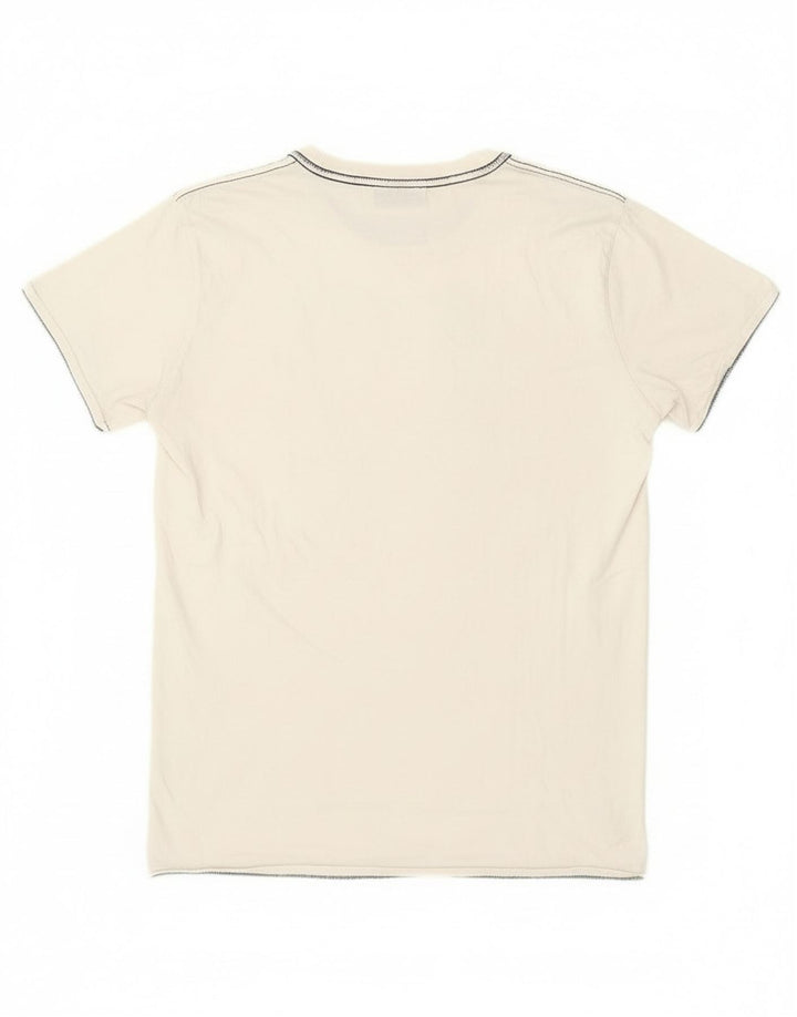 North Sails Drenge Grafisk T-Shirt Top 15-16 År Off White Plettet