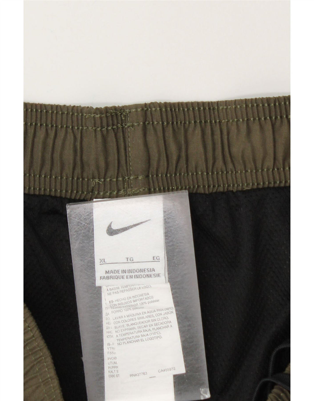 NIKE Sportshorts til mænd XL Khaki Polyester