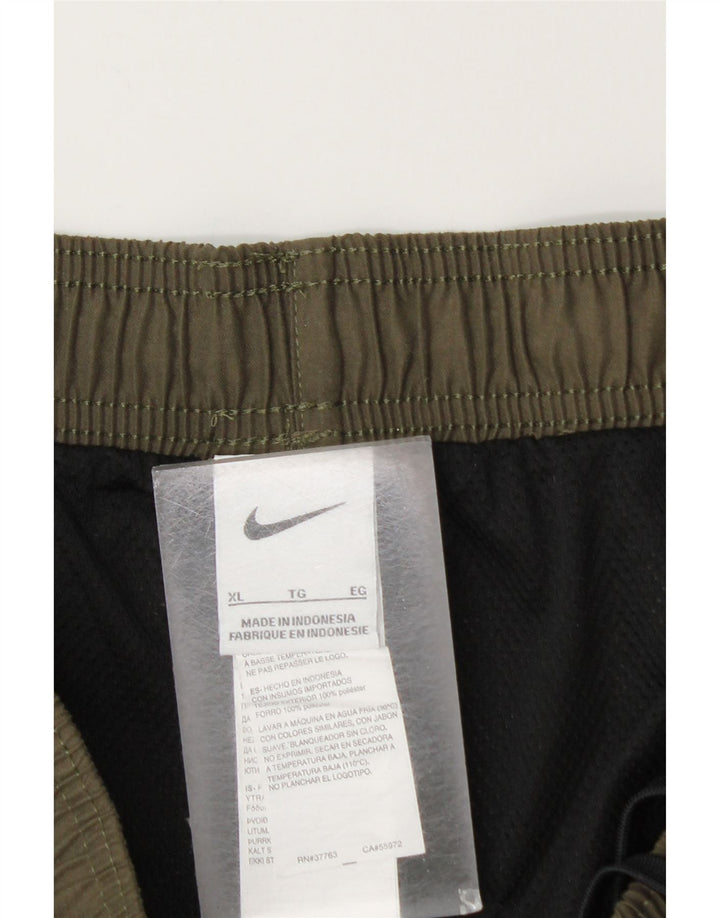NIKE Sportshorts til mænd XL Khaki Polyester