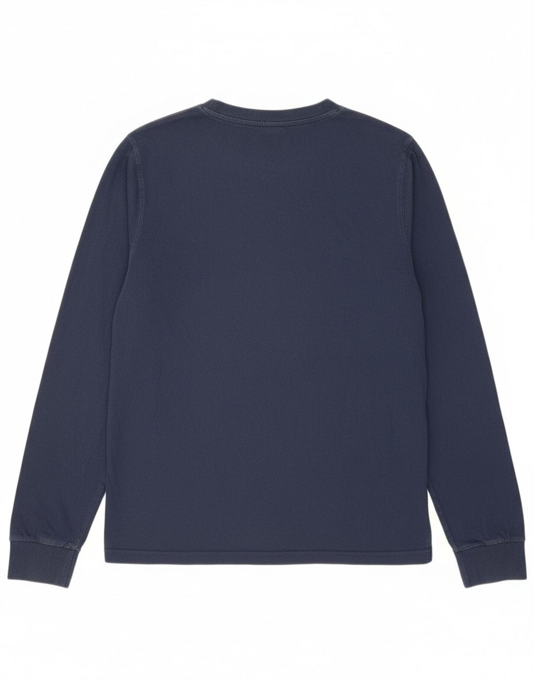 Ellesse Dame Grafisk Top Langærmet UK 12 Medium Navy Blue Bomuld