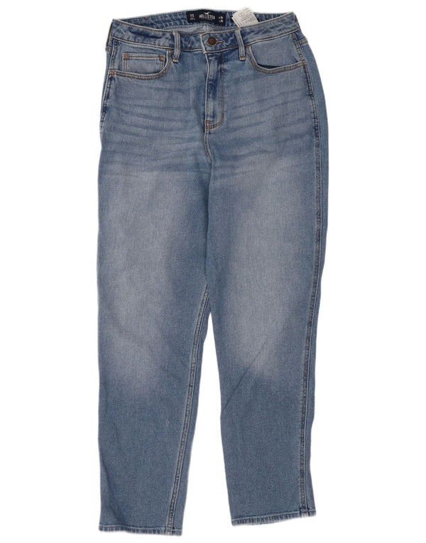 Hollister Womens Mom Jean High Rise Tapered Jeans US 11 Large W30 L25 Blue