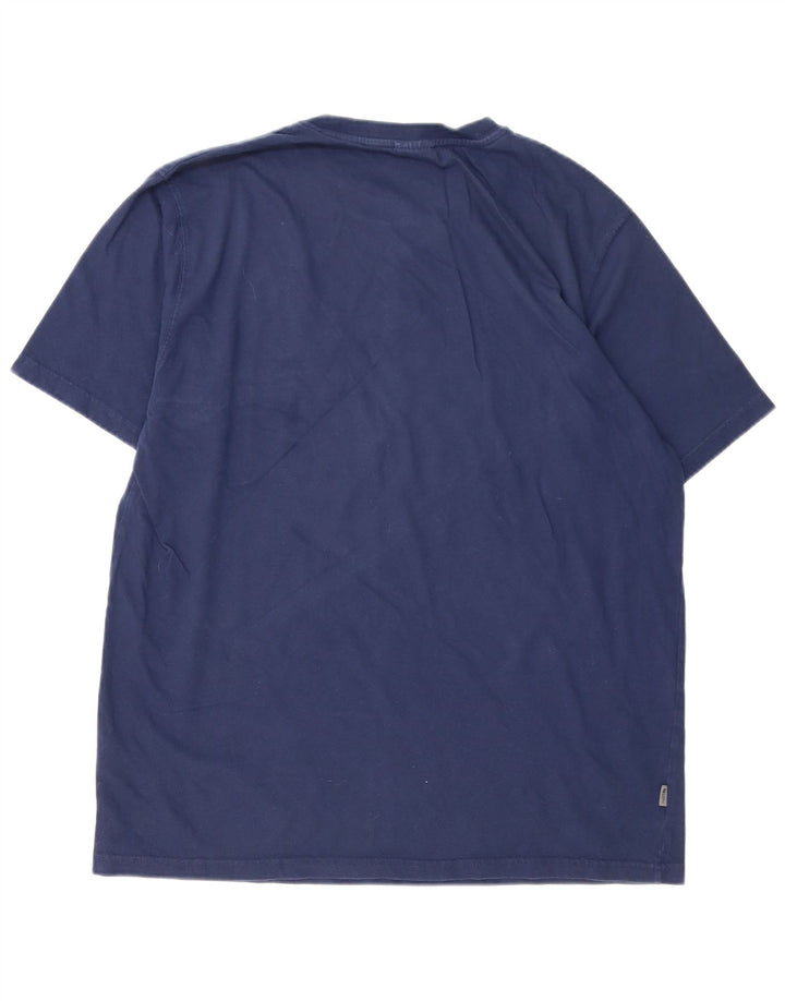 THE NORTH FACE Herre T-Shirt Top XL Marineblå Bomuld