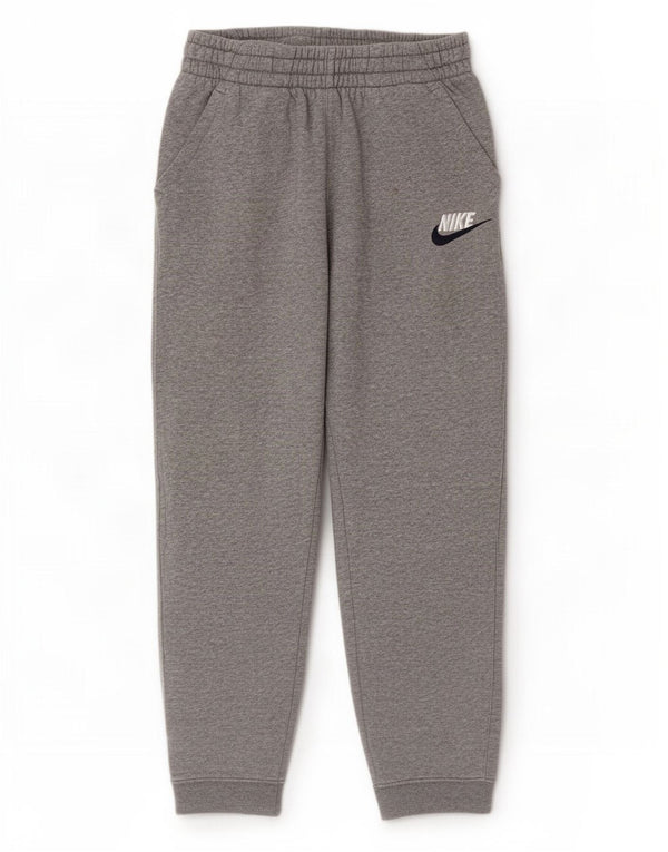 Nike Drenge træningsdragt Bukser Joggers 12-13 år Stor grå flækket bomuld