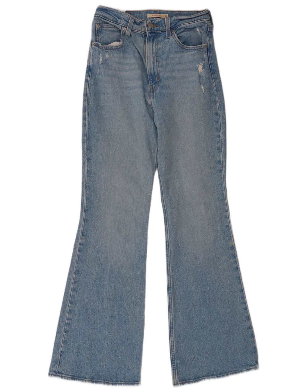 Levi's Dame Højtaljede Flared Jeans W26 L32 Blå Bomuld