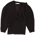 Zara Dame Blazer Jacket UK 10 Small Black Polyester