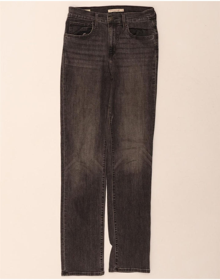 LEVI'S Womens 724 Straight Jeans W28 L32 Grey Cotton Vintage Levi's and Second-Hand Levi's from Messina Hembry 