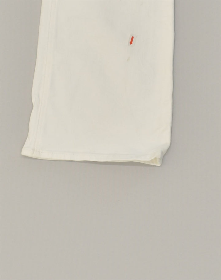 J. CREW Womens Bootcut Jeans W30 L26  White Cotton | Vintage J. Crew | Thrift | Second-Hand J. Crew | Used Clothing | Messina Hembry 