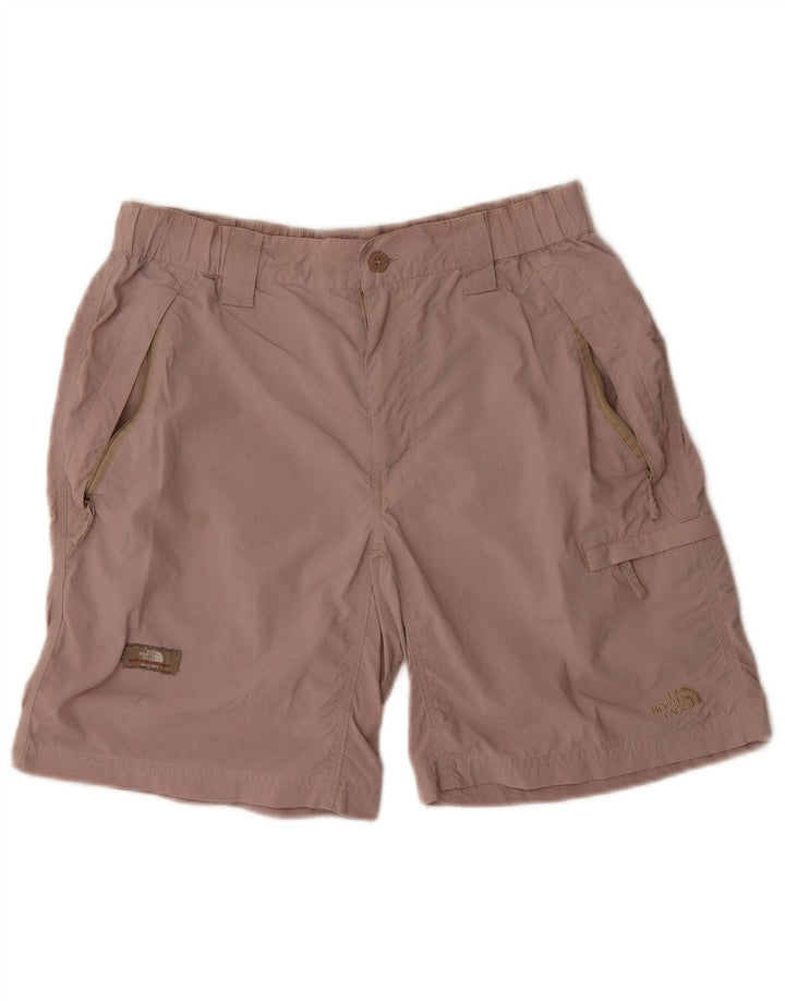 THE NORTH FACE Herre Cargo Shorts Små W28 Beige Nylon
