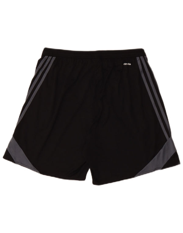 Adidas Herre Climalite Sportshorts Large Black Colourblock Polyester