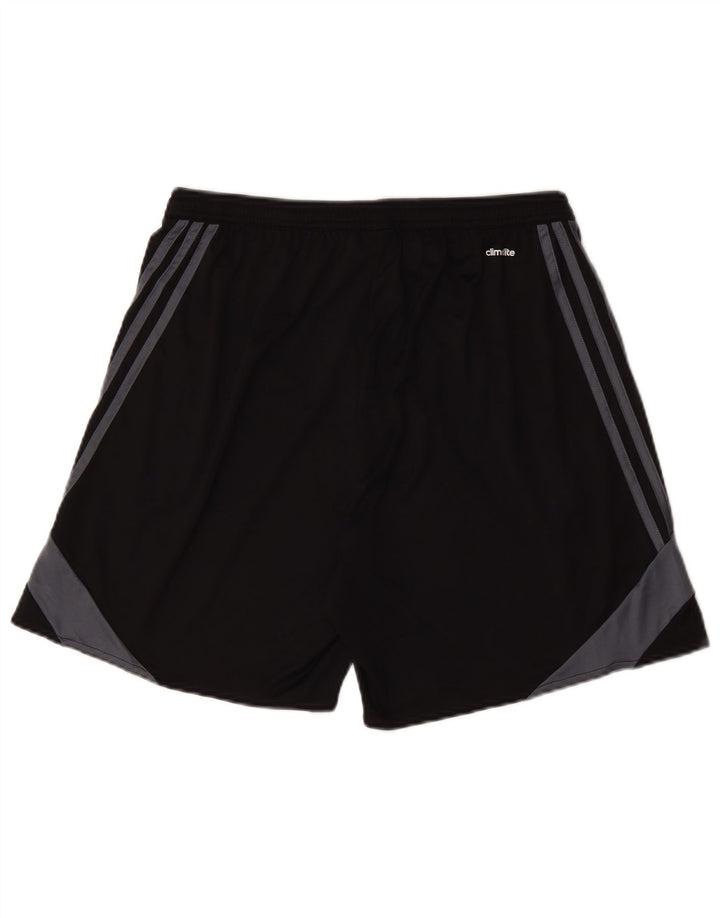 Adidas Herre Climalite Sportshorts Large Black Colourblock Polyester