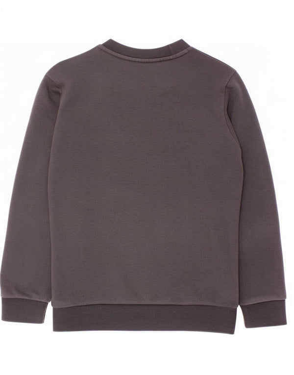 Adidas Boys Graphic Sweatshirt Jumper 7-8 år Sort Bomuld