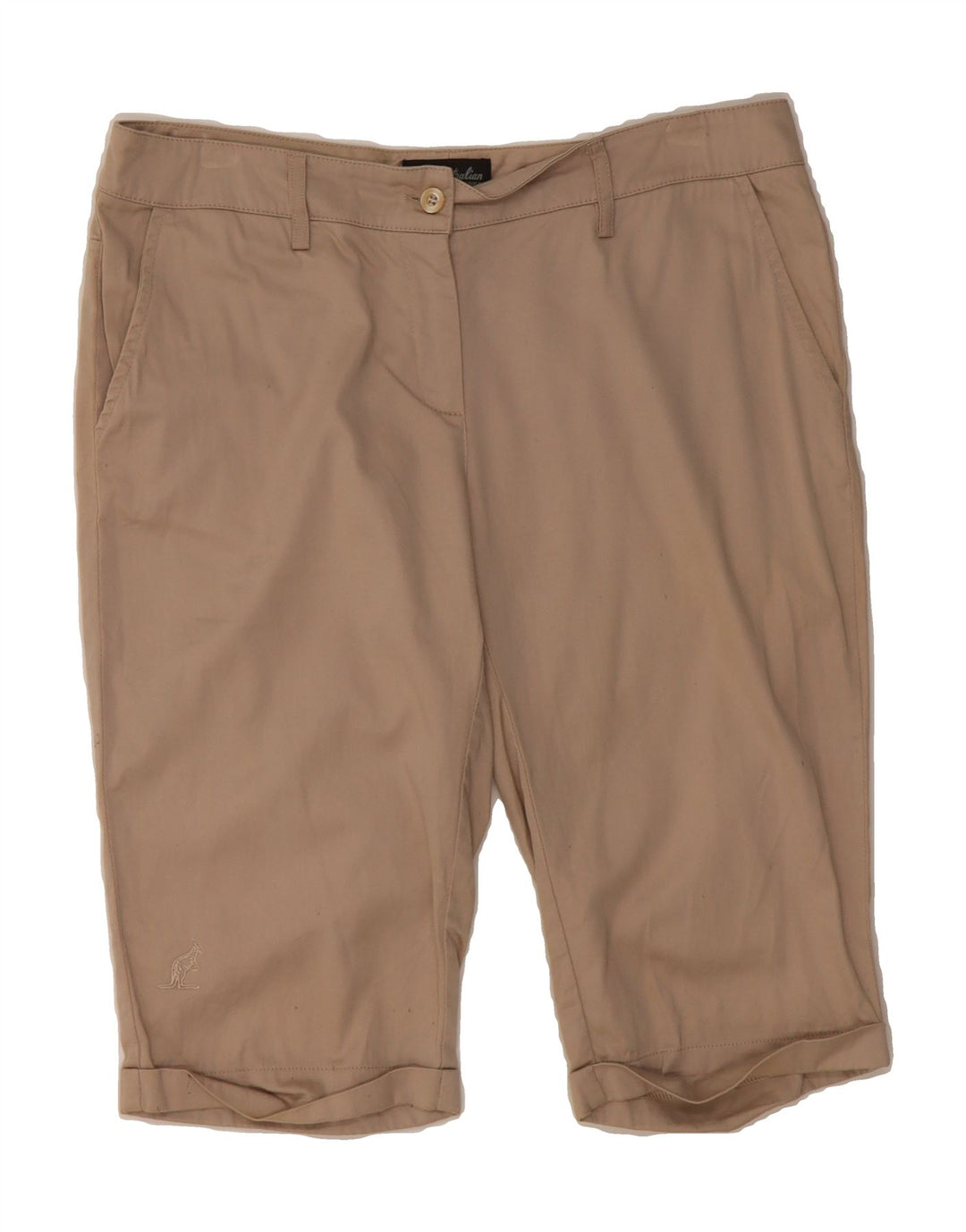 AUSTRALIAN L'ALPINA Womens Bermuda Shorts IT 46 Large W36 Beige Vintage AUSTRALIAN L'ALPINA and Second-Hand AUSTRALIAN L'ALPINA from Messina Hembry 