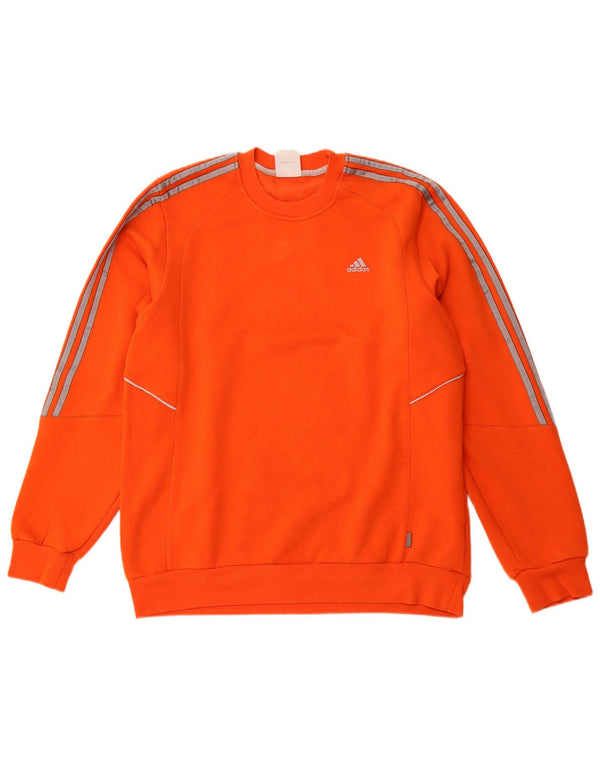 ADIDAS Sweatshirt til mænd Medium Orange Bomuld