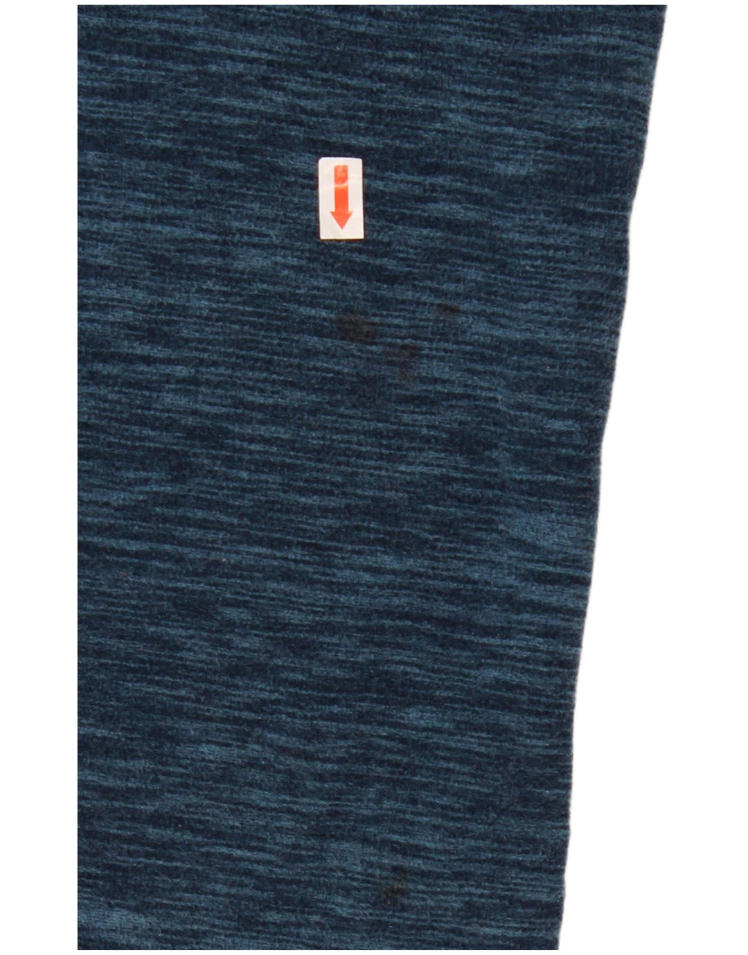 MOUNTAIN WAREHOUSE Fleecetrøje til mænd med lynlåshals 2XL Blå Flecked Polyester