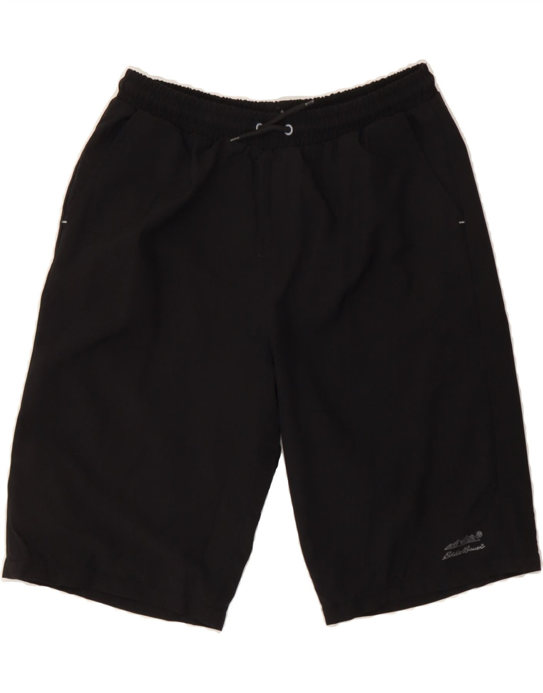 EDDIE BAUER Boys Sport Shorts 15-16 Years XL Black Polyester Vintage Eddie Bauer and Second-Hand Eddie Bauer from Messina Hembry 