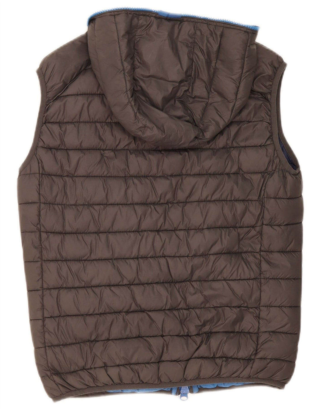 Invicta Herre Hætte Hætte Polstret Gilet UK 38 Medium Grå Polyamid