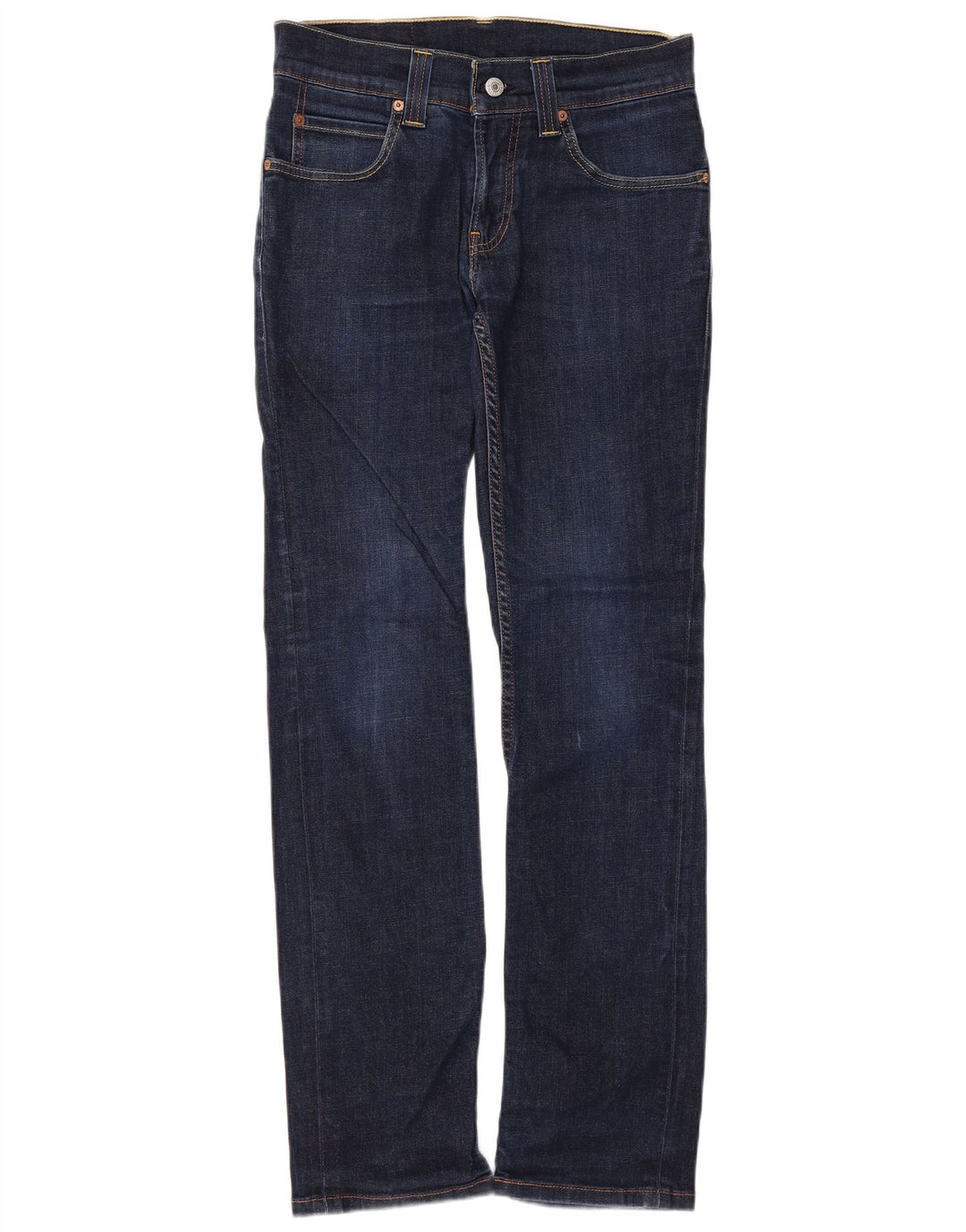 Levi's Slim Jeans til kvinder W30 L32 Marineblå bomuld