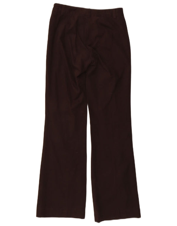 Massimo Dutti Dame Bootcut Casual Bukser EU 36 XS W26 L31 Brun Bomuld