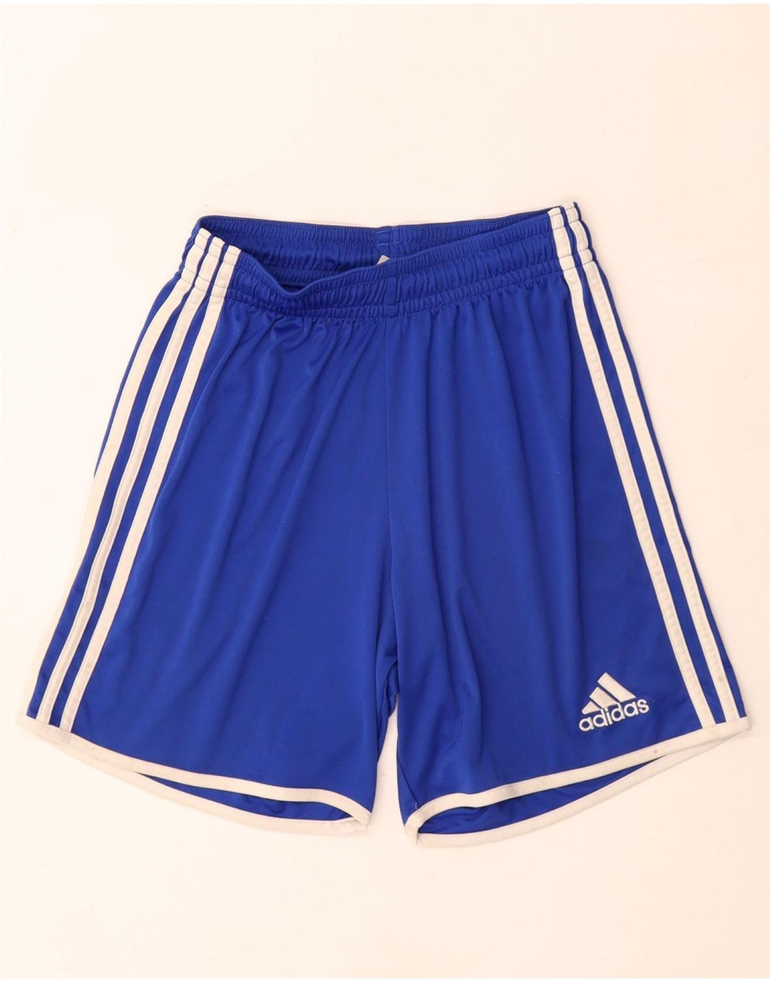 ADIDAS Boys Climalite Sportshorts 9-10 år Små blå polyester