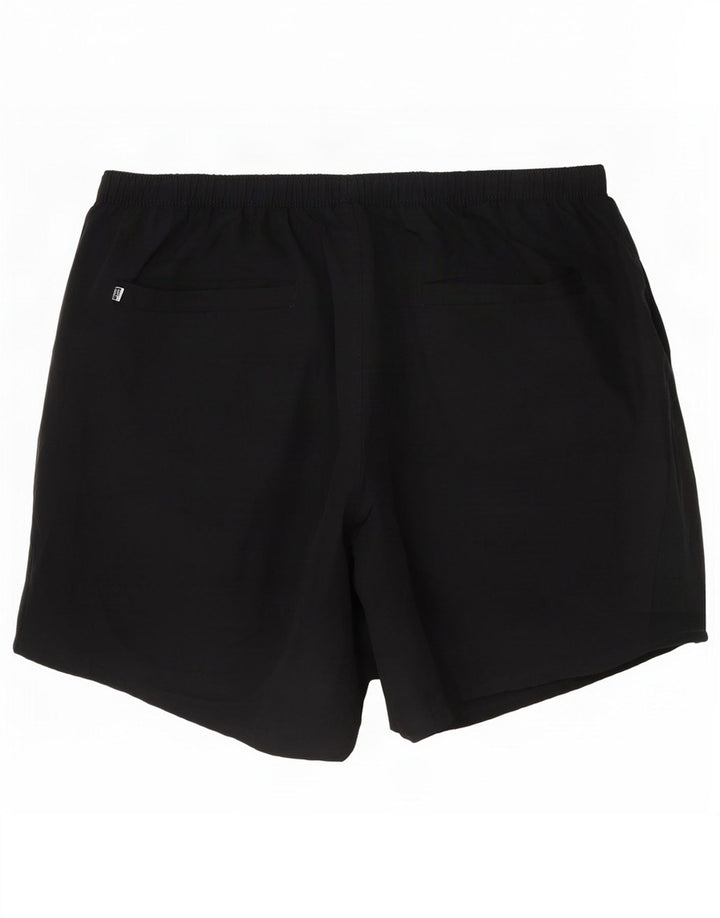 Nike Herre Dri Fit sportsshorts, store sorte polyester