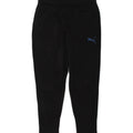 PUMA Girls Tracksuit Trousers 5-6 Years Black Polyester | Vintage Puma | Thrift | Second-Hand Puma | Used Clothing | Messina Hembry 