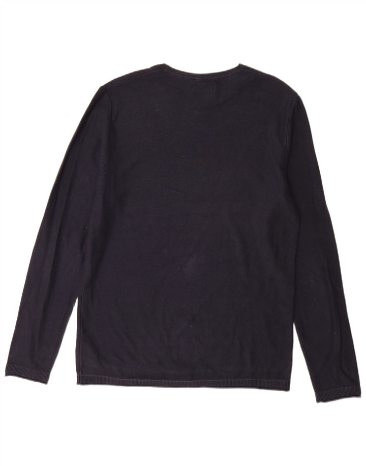 Jack & Jones Herre trøje med rund hals, stor marineblå