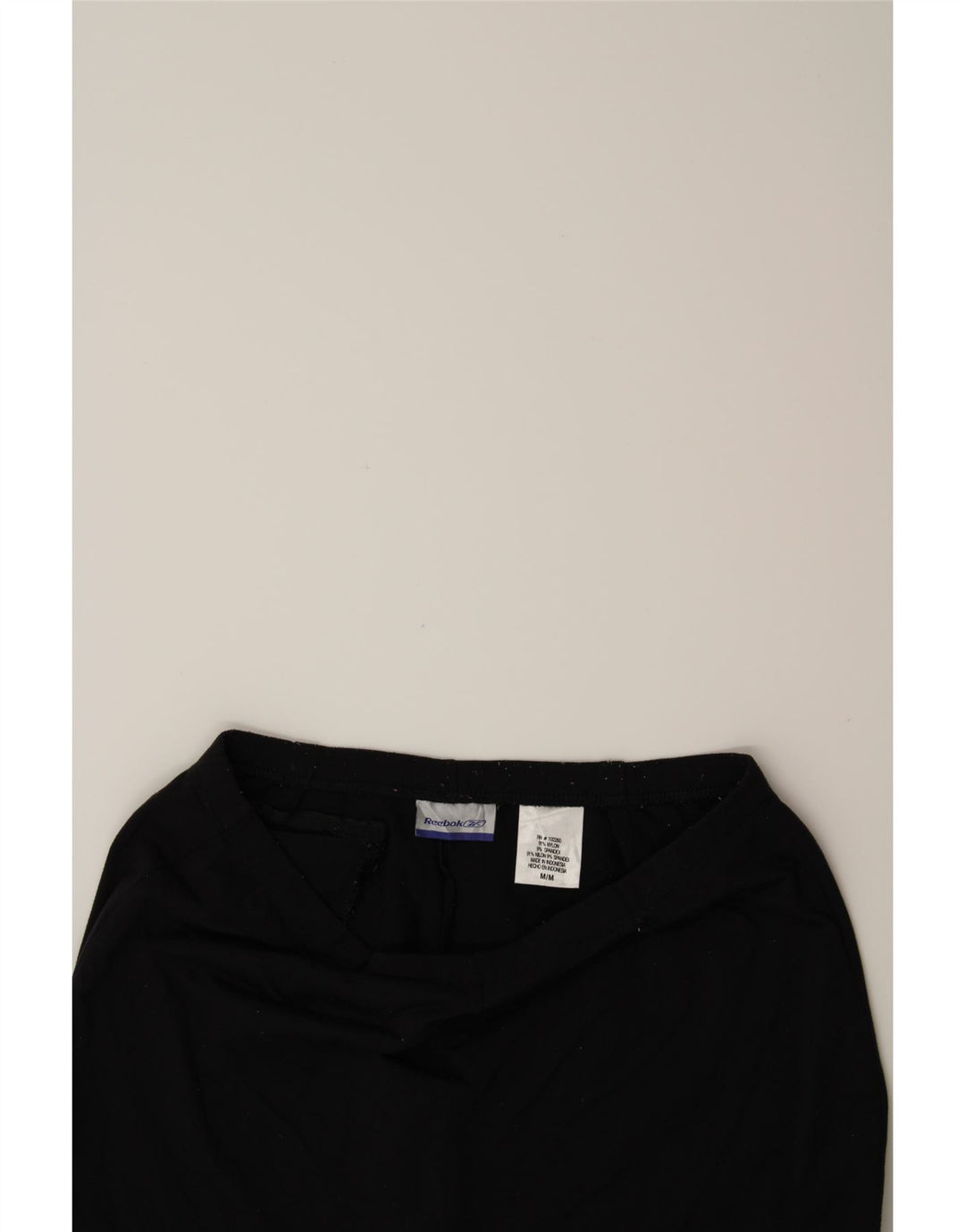 REEBOK Womens Tracksuit Trousers UK 12 Medium  Black Nylon Vintage Reebok and Second-Hand Reebok from Messina Hembry 