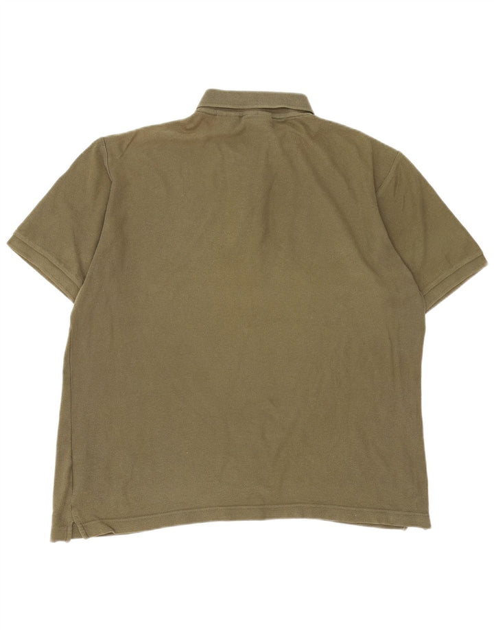 FILA Poloshirt til mænd Medium Khaki Bomuld
