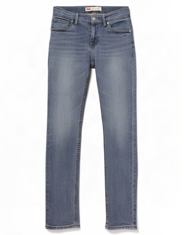 Levi's Boys 510 Skinny Jeans 13-14 år W28 L28 Blå Bomuld
