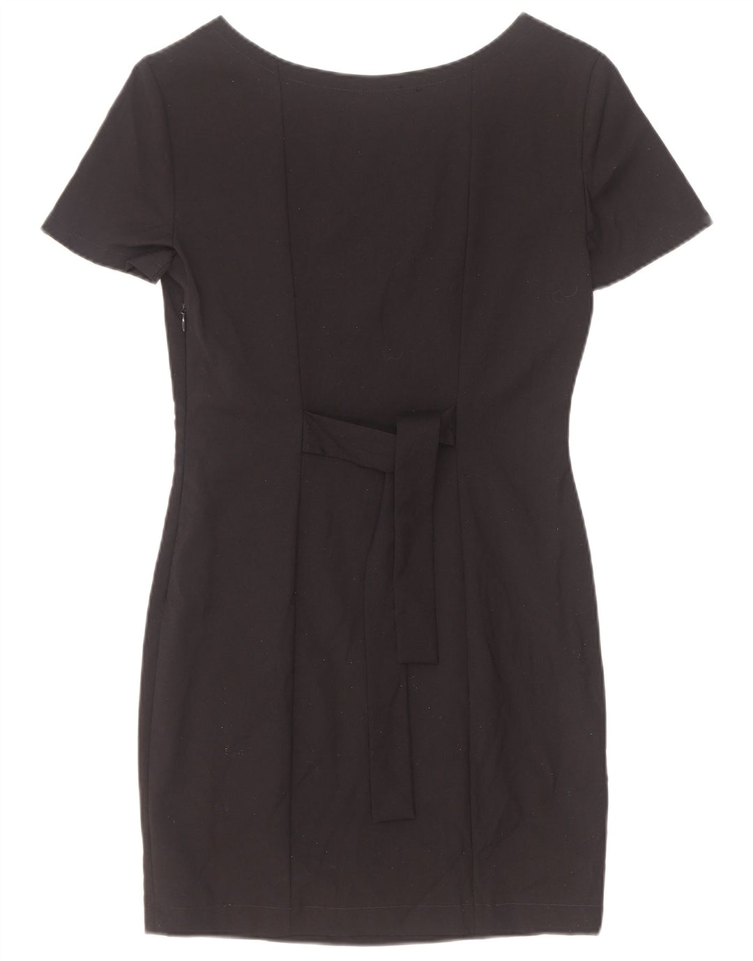 Stefanel Dame Skede Kjole IT 42 Medium Sort Ny Uld