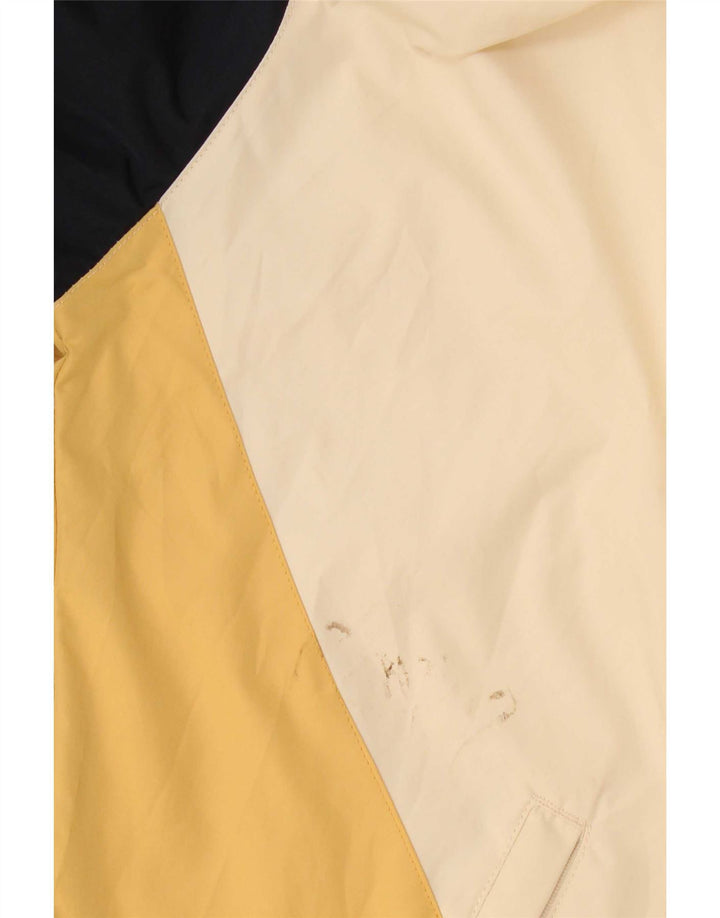 Kappa træningsdragt topjakke til kvinder UK 18 XL Beige Colourblock Polyester