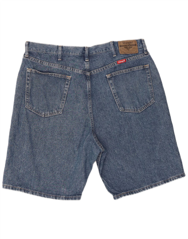 Wrangler Denim Shorts til mænd W38 XL Blå Bomuld