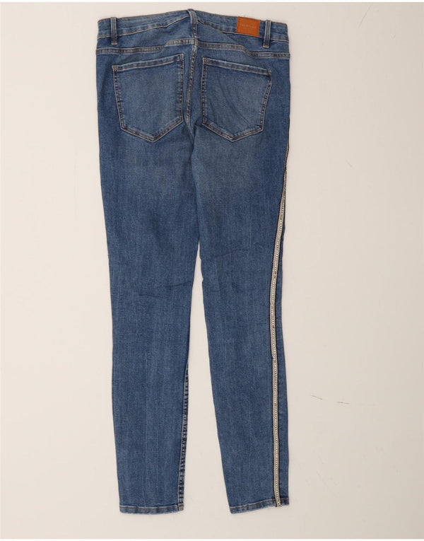 Zara Dame Trafaluc Skinny Jeans EU 36 XS W26 L26 Blå Bomuld