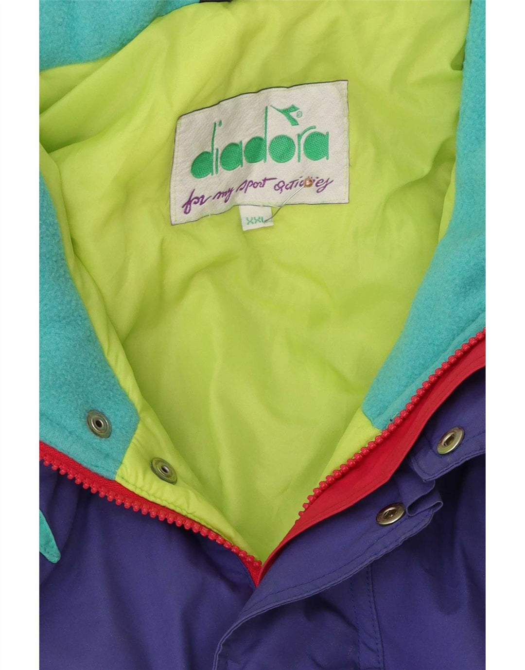 Diadora Dame Ski Jumpsuit UK 20 2XL Flerfarvet Polyester