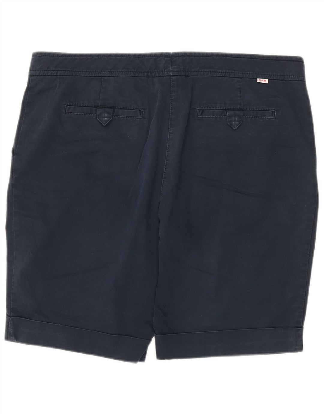 Slam Herre Chino Shorts IT 48 Medium W38 Marineblå Bomuld