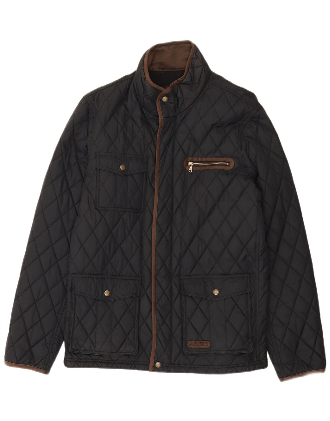 Musto Herre Quiltet Jakke UK 40 Stor Sort Polyamid